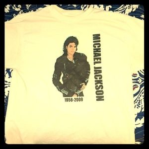 Micheal jackson retro t shirt